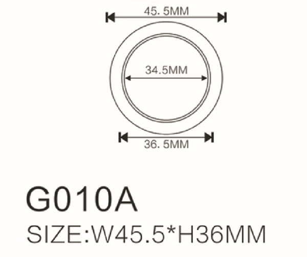 G010A Loose Powder Case - 6SYG010A