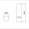 K024 Lipstick Tube - 2SYK024A