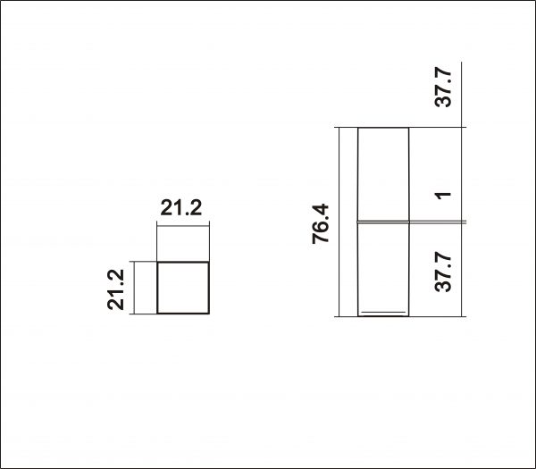 PH025A Lipstick Tube - 2SYPH025A