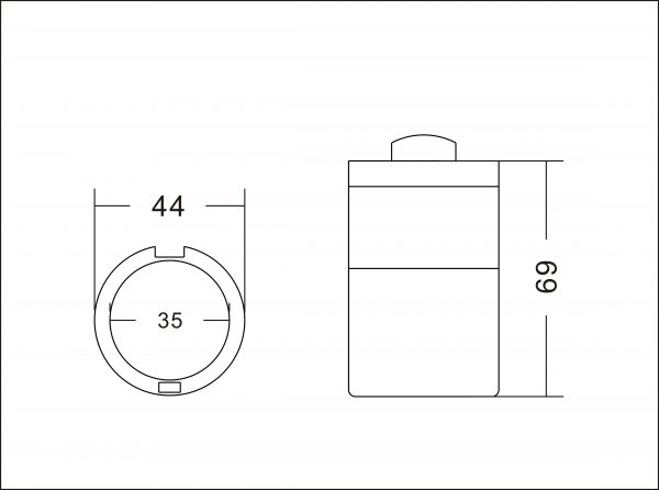 g001a Loose Powder Case - 6SYG001A