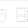 g013a Loose Powder Case - 6SYG013A