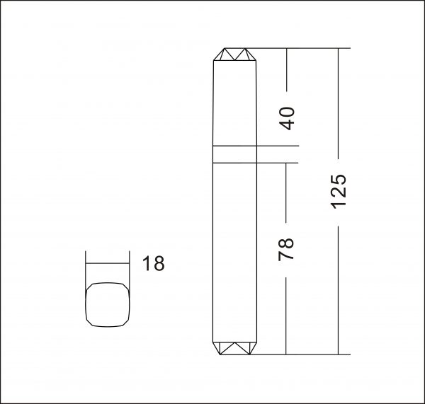 p004b Mascara Tube - 4SYP004B
