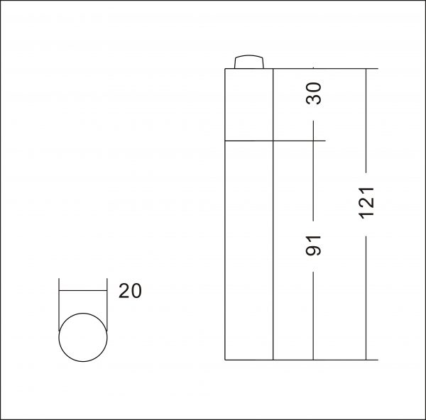 p007b Mascara Tube - 4SYP007B