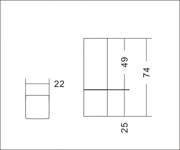 ph019 Lipstick Tube - 2SYPH019A